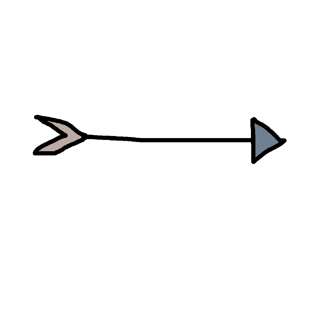 Arrow drawing by lucas