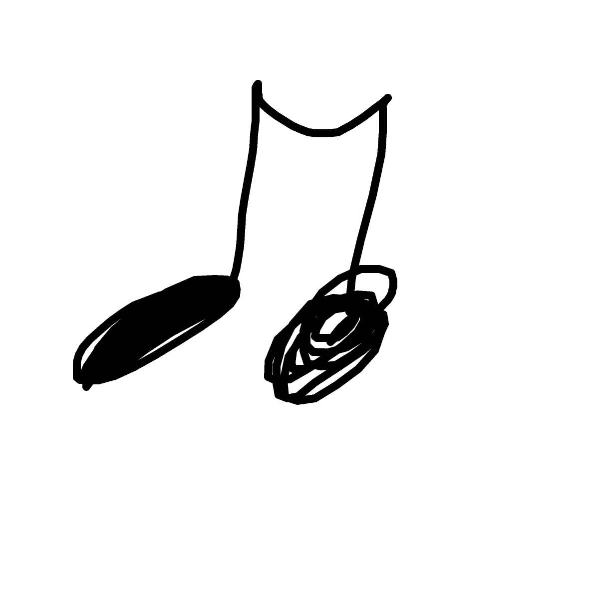 Music Note drawing by neat-sun-drawer