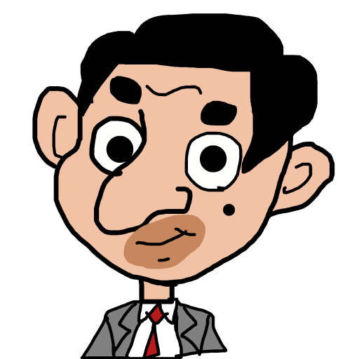 Mr Bean drawing by countnicula