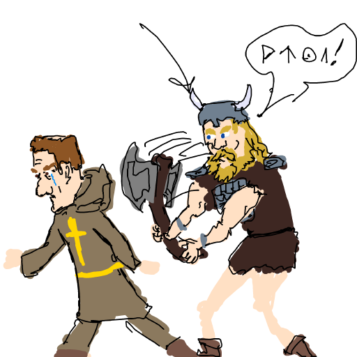 Viking drawing by godor