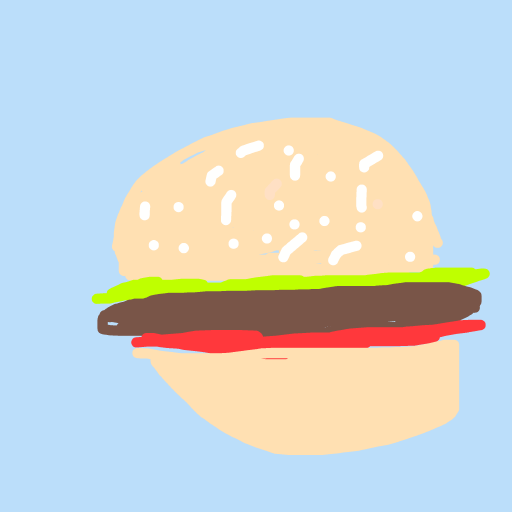 Burger drawing by misha