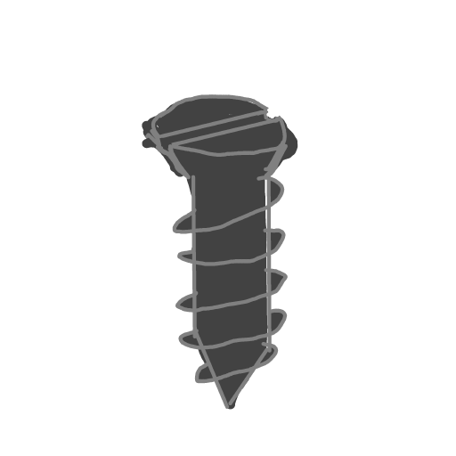 Screw drawing by Guardianoflives