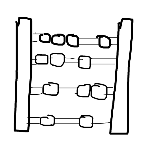 Abacus drawing by mikestam195