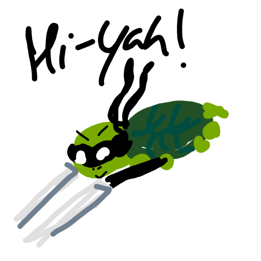Ninja Turtle drawing by kckitty