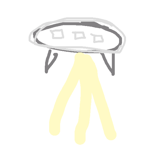 Alien drawing by newbie-tryin