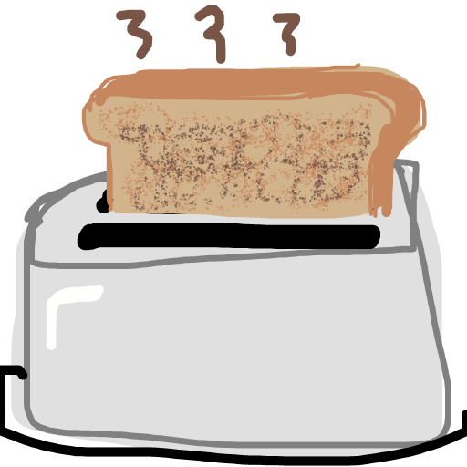 Toast drawing by thatladywhocooks