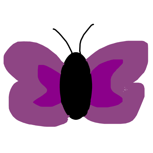 Butterfly drawing by delta-last-will