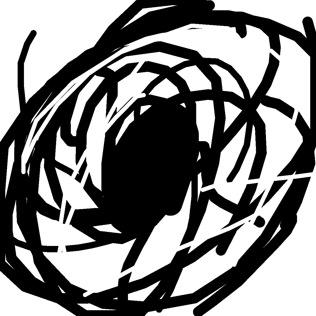 Black Hole drawing by macaronimiles