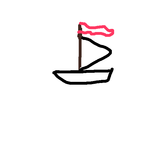 Sailboat drawing by gizmo
