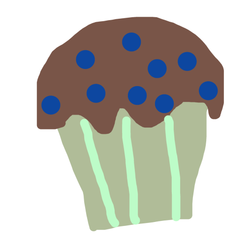 Muffin drawing by countnicula