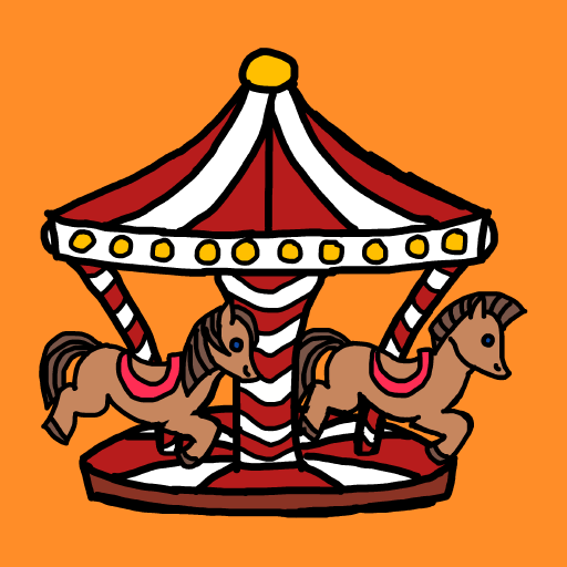 Carousel drawing by monthra