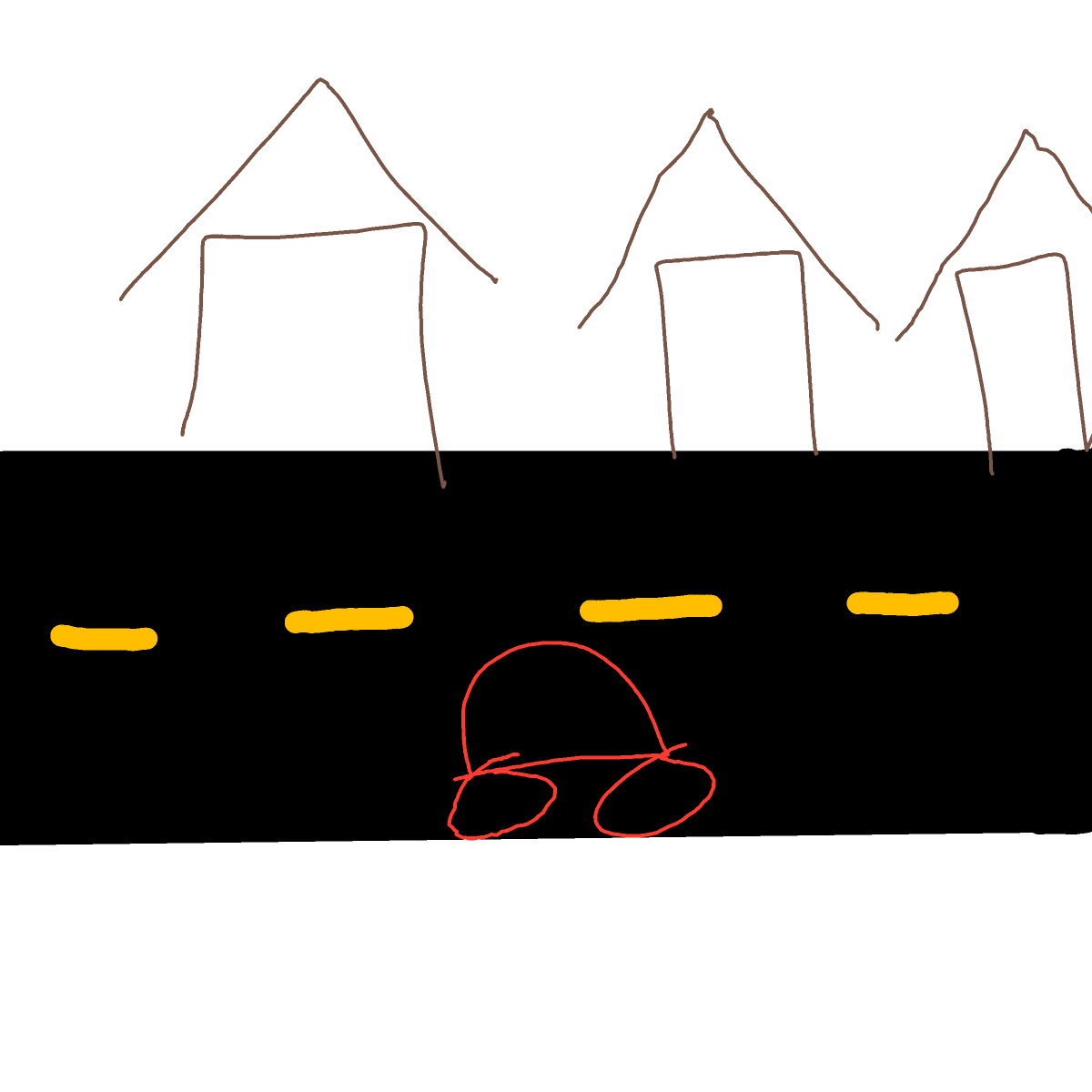 Street drawing by Shandi