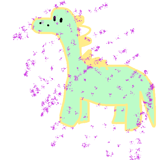 Stegosaurus drawing by kboyce