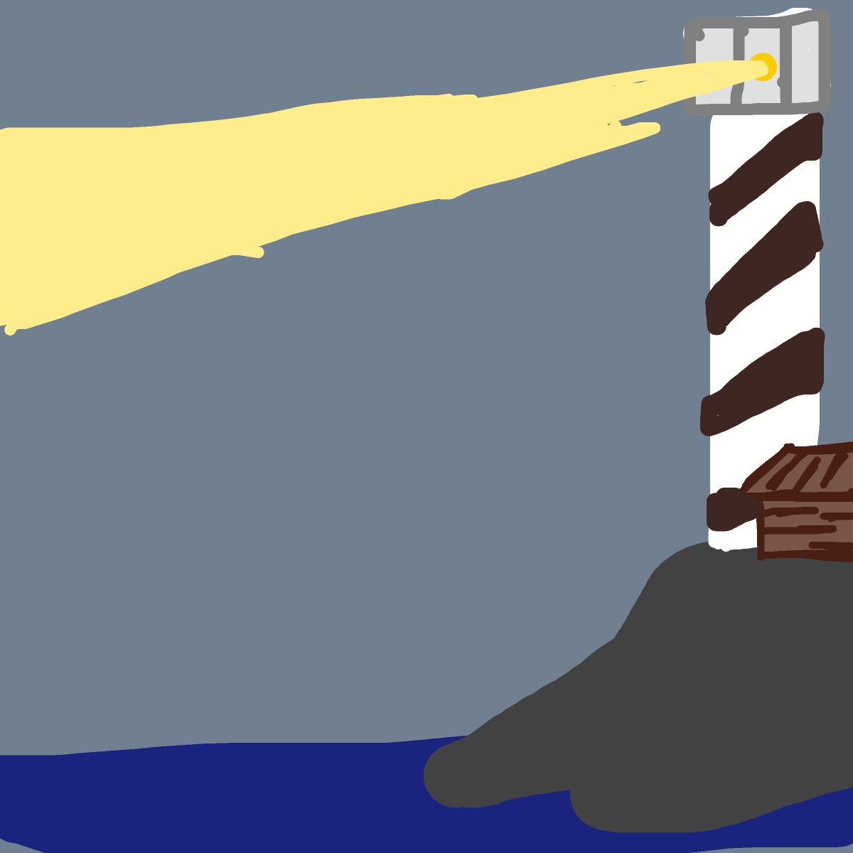 Lighthouse drawing by thatladywhocooks