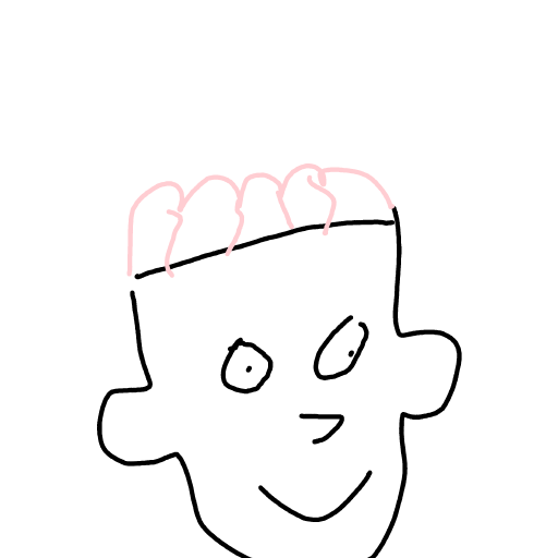 Brain drawing by Shandi