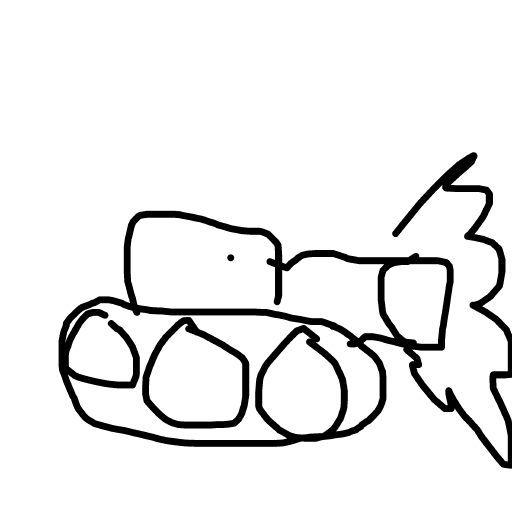 Tank drawing by pikapikachuu