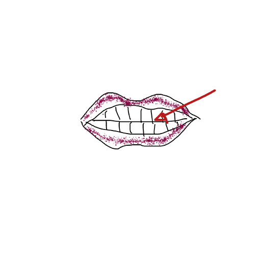 Teeth drawing by coal-star-data