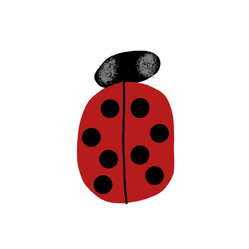 Ladybug drawing by Shandi