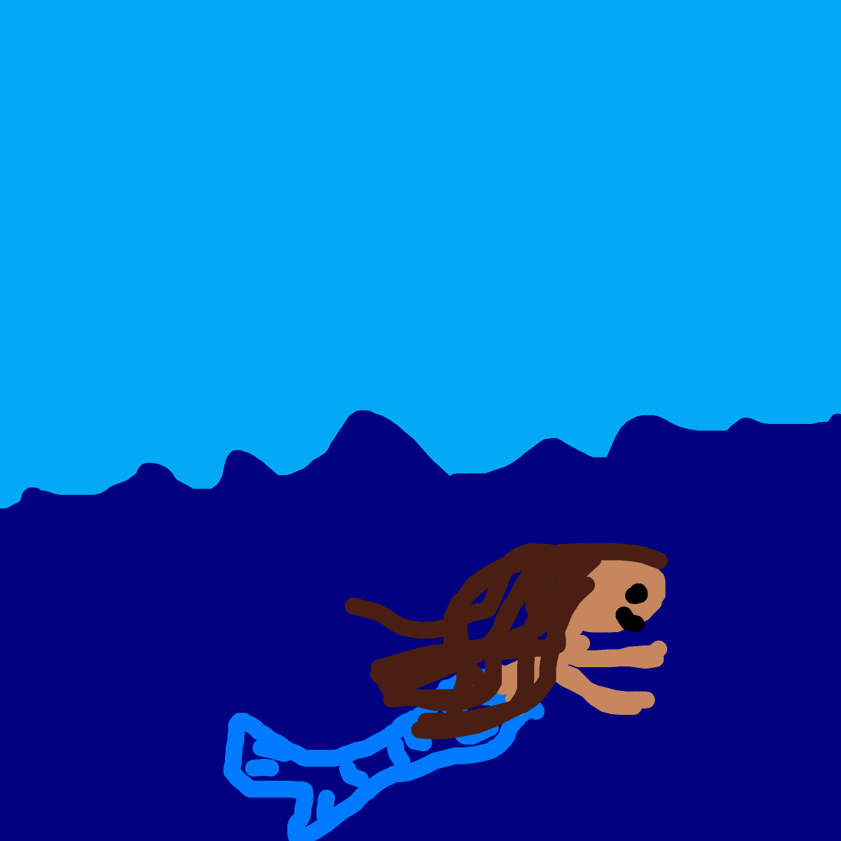 Mermaid drawing by clay-mega-force