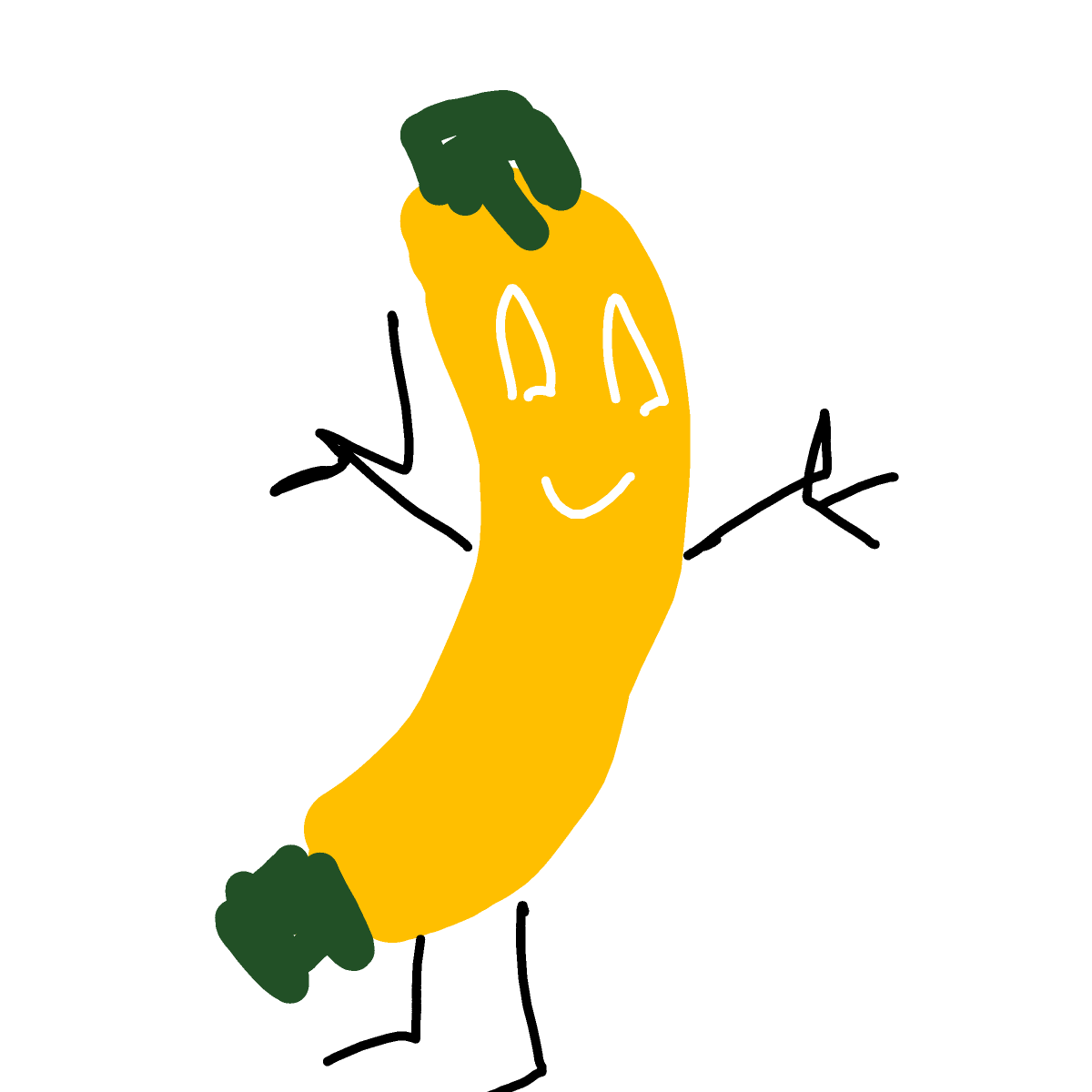 Banana drawing by graph-bronze-soul