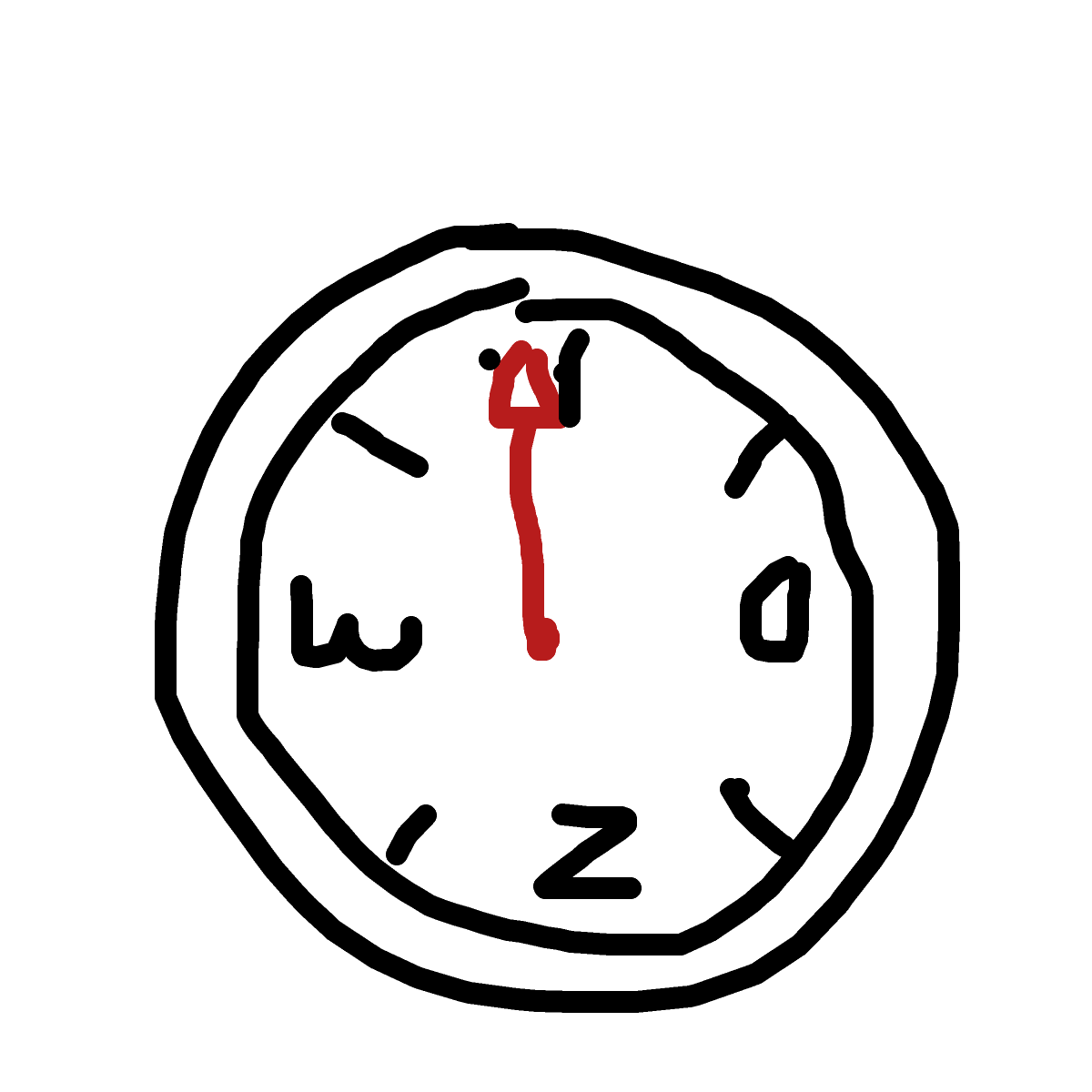 Compass drawing by hard-free-painter