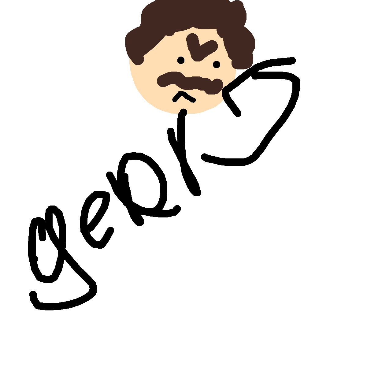 Kyle drawing by winnie is awesome