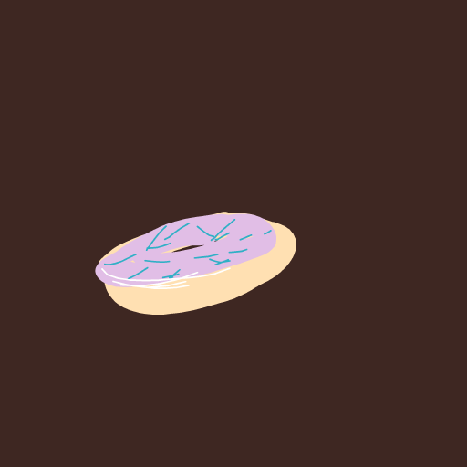 Donut drawing by pixel-fine-earth
