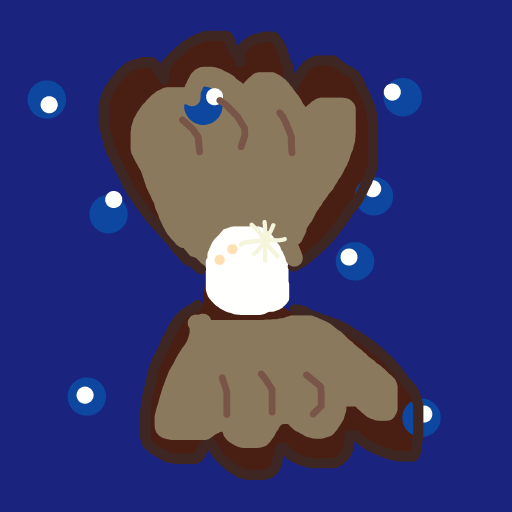 Oyster drawing by edge-coal-earth
