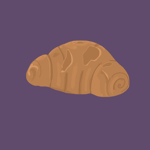 Croissant drawing by firecracker