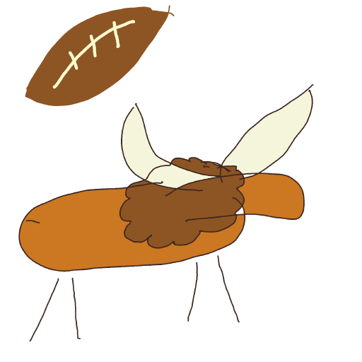 Bison drawing by Shandi