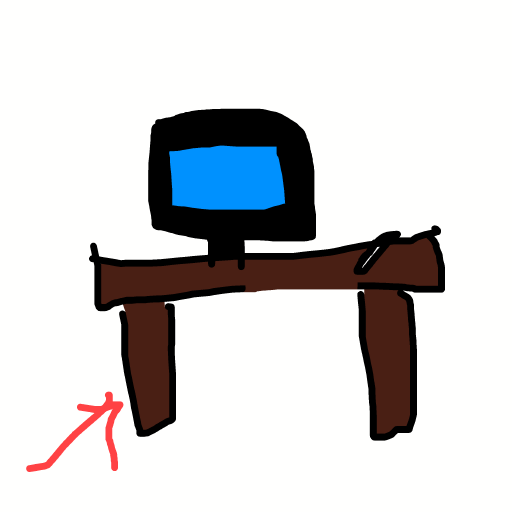 Desk drawing by val