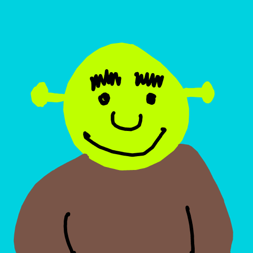 Shrek drawing by sun-rose-drive