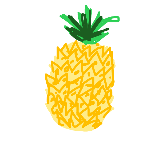 Pineapple drawing by godor