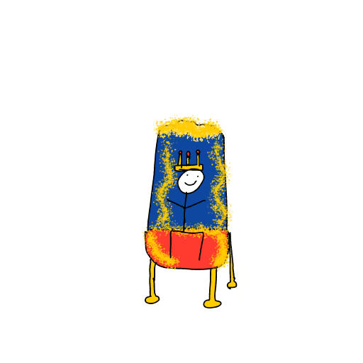 King drawing by Cwis448