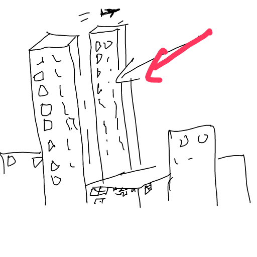 Tower drawing by yourhusband