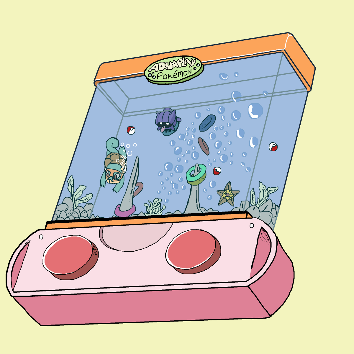 Ring Toss drawing by paigey-doodle