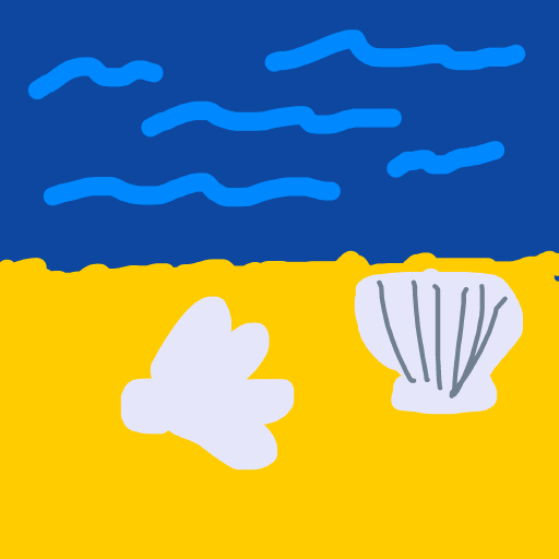 Seashell drawing by isi