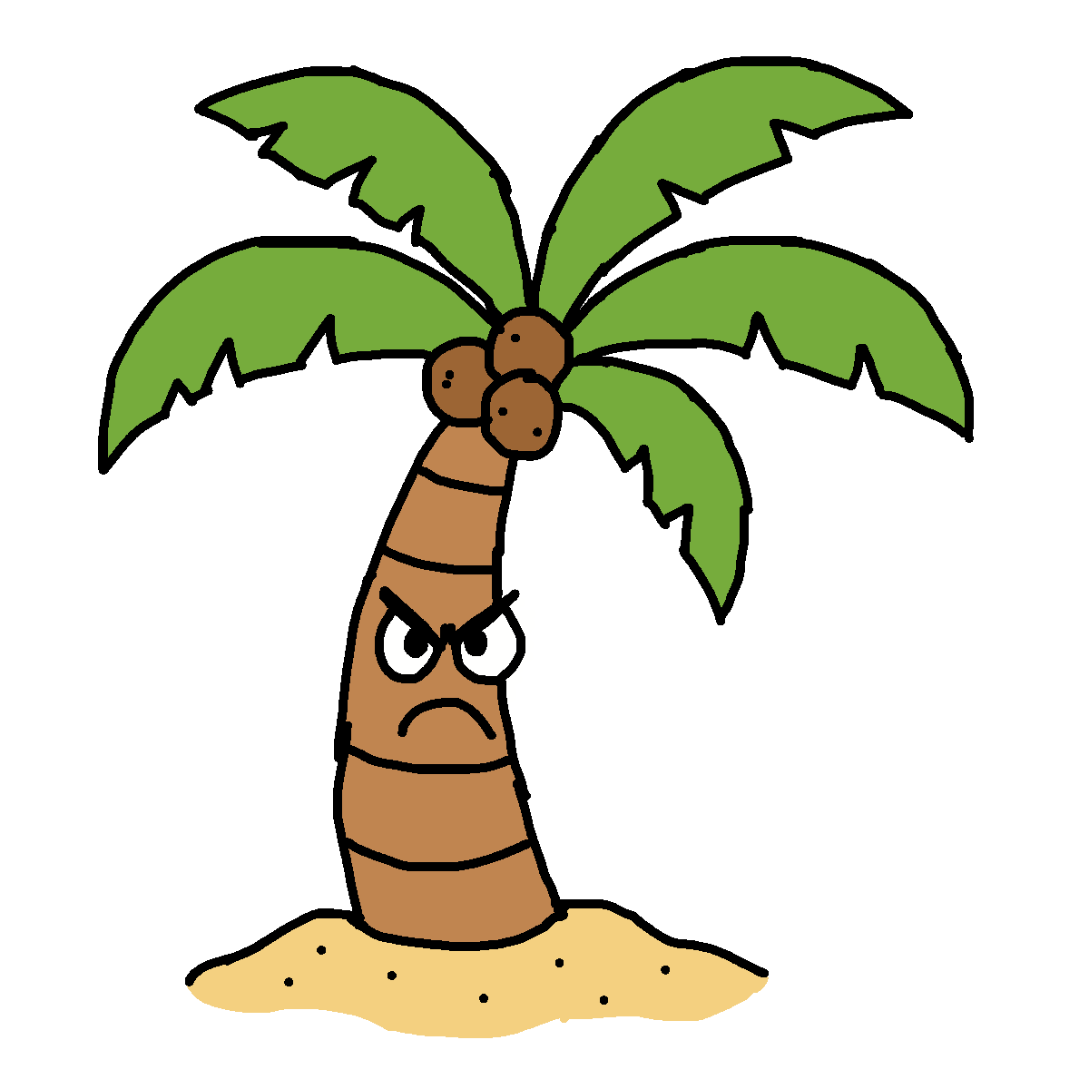 Palm Tree drawing by kyle