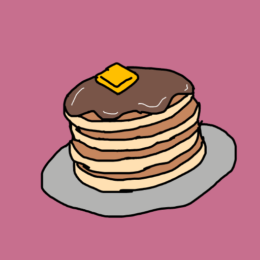 Pancake drawing by dan
