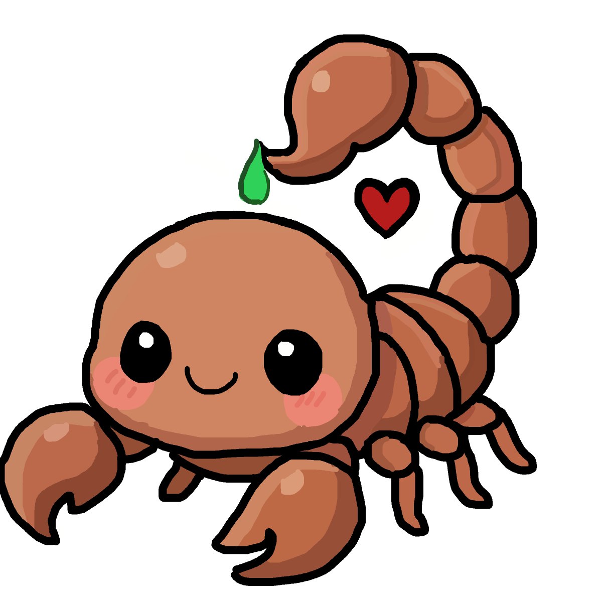 Scorpion drawing by elian