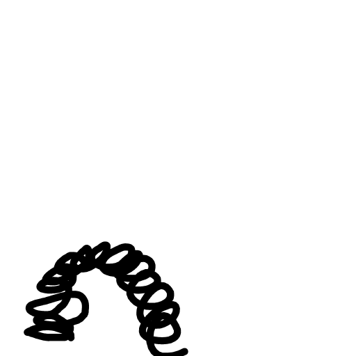 Slinky drawing by Burnzy
