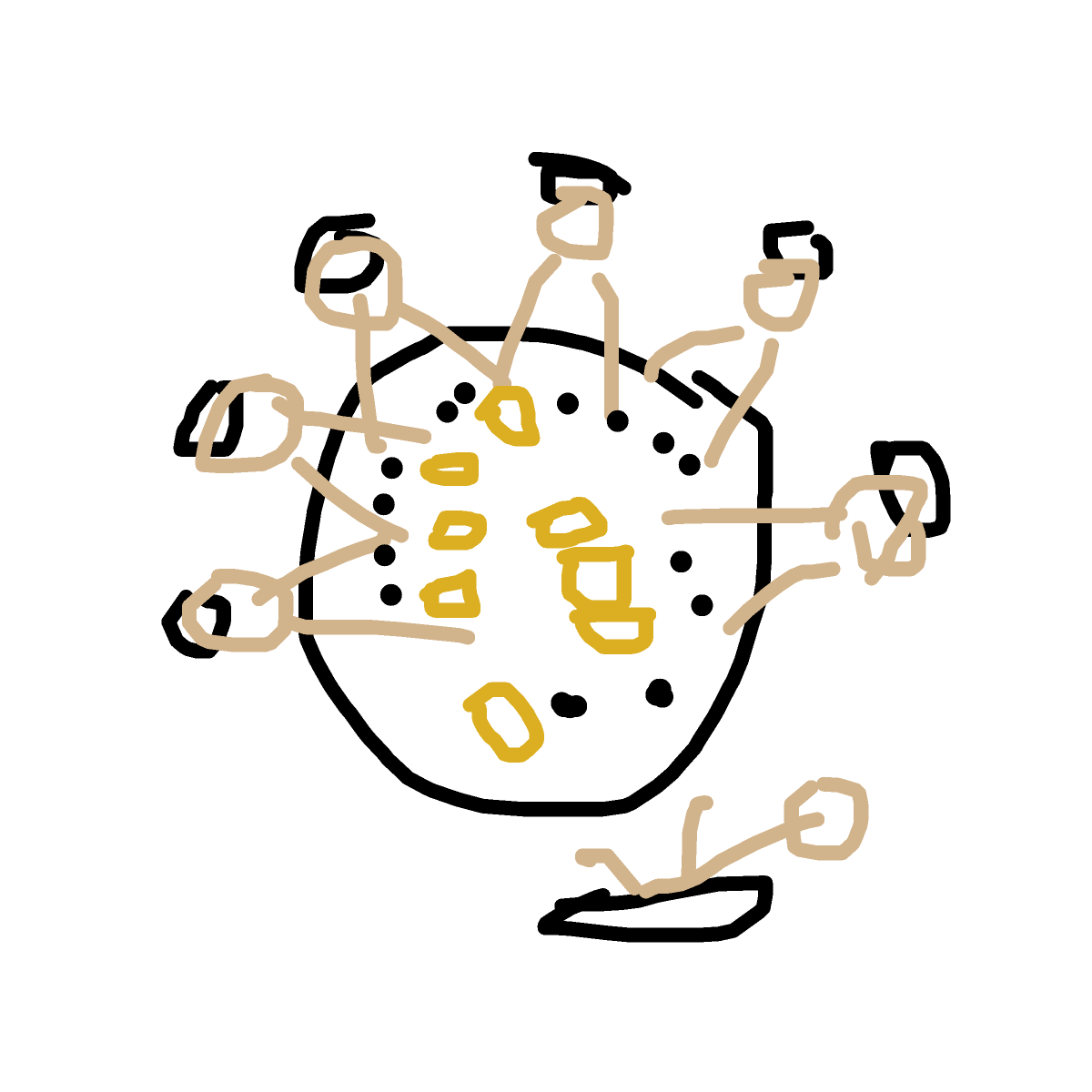 Poker drawing by fine-pure-world