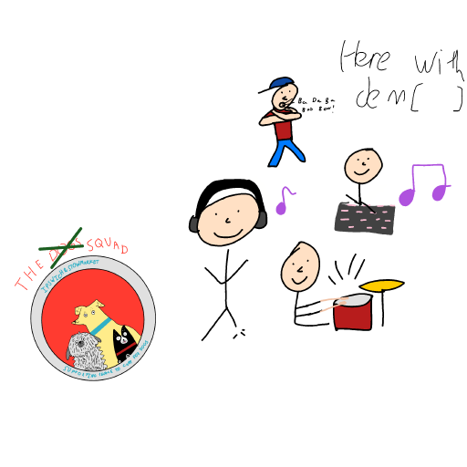 Tune Squad drawing by Cwis448
