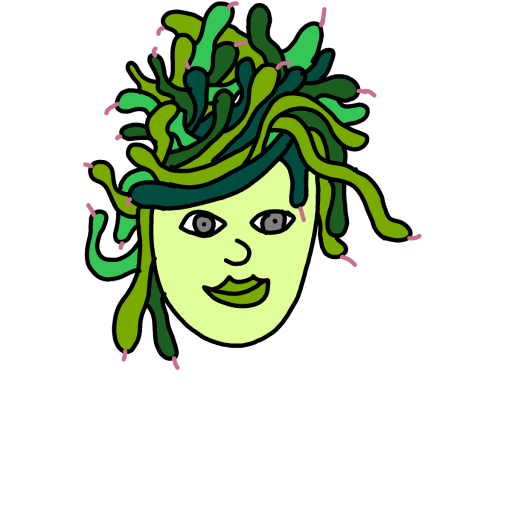 Medusa drawing by conn0rr