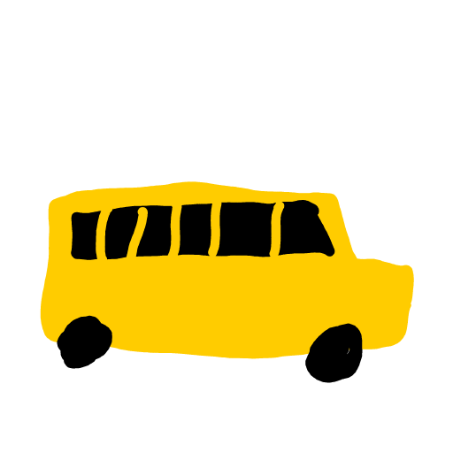 Bus drawing by Guardianoflives