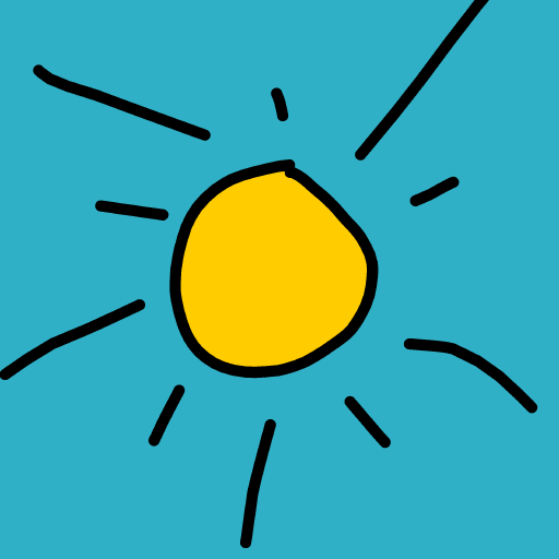 Sun drawing by Marcos