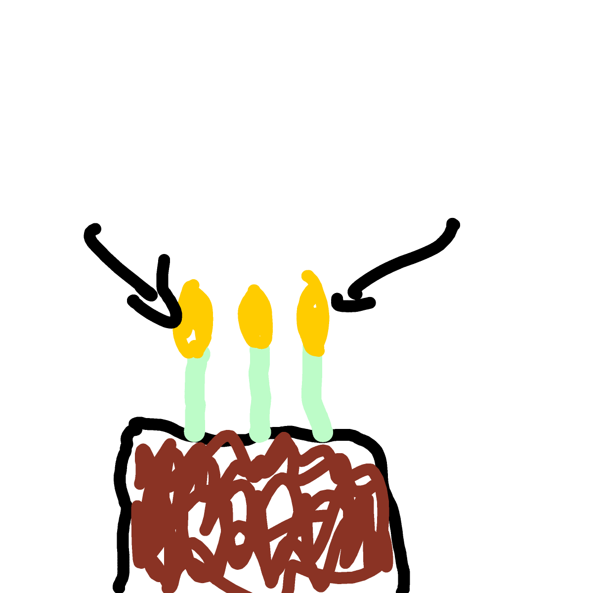 Candles drawing by sure-sand-pro
