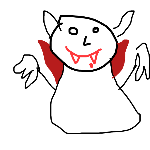 Dracula drawing by rose