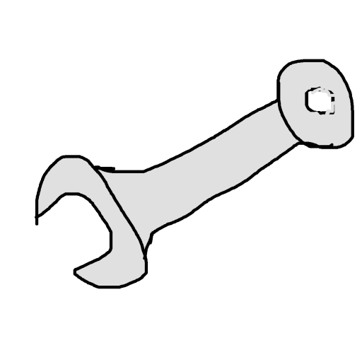 Wrench drawing by mikestam195