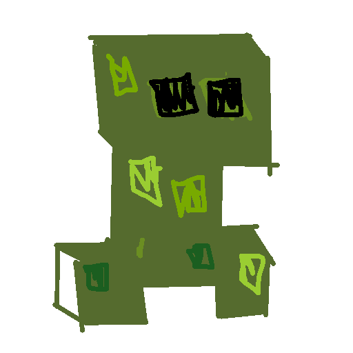 Creeper drawing by fifi